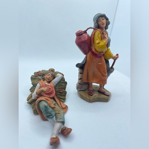 Set of 2 Fontanini Nativity Characters. 5" Centennial Collection.Elam & Ephraim - Picture 6 of 7